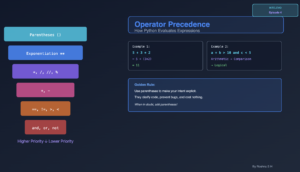 operator precedence in python | understanding the... operator precedence in Python