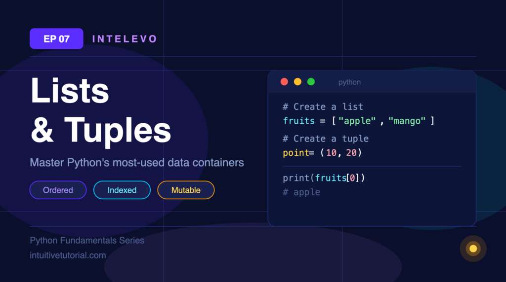 Python Lists and Tuples