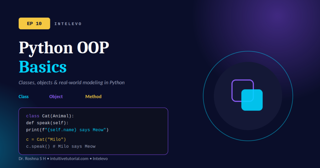 Python OOP basics