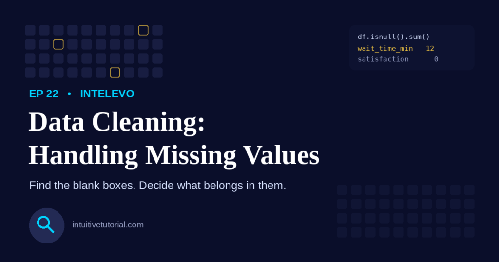 Handling missing values