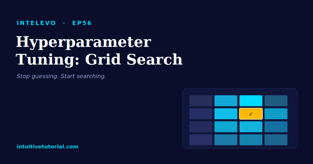 Grid search hyperparameter tuning