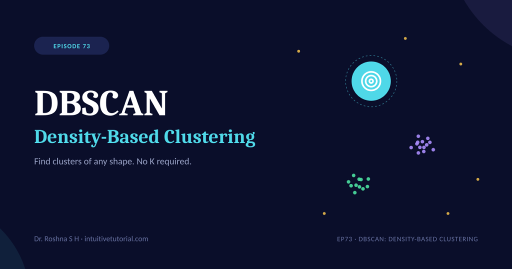 DBSCAN clustering