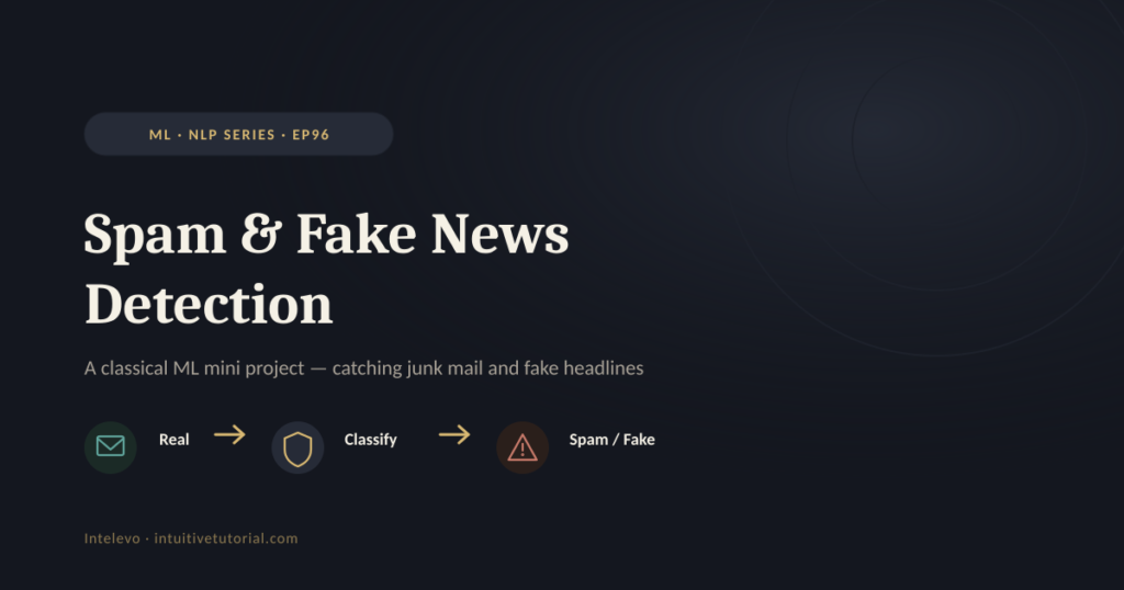spam and fake news detection